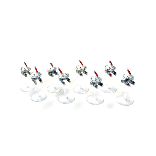 TAU EMPIRE 8 Gun Drones #2 PRO PAINTED Warhammer 40K