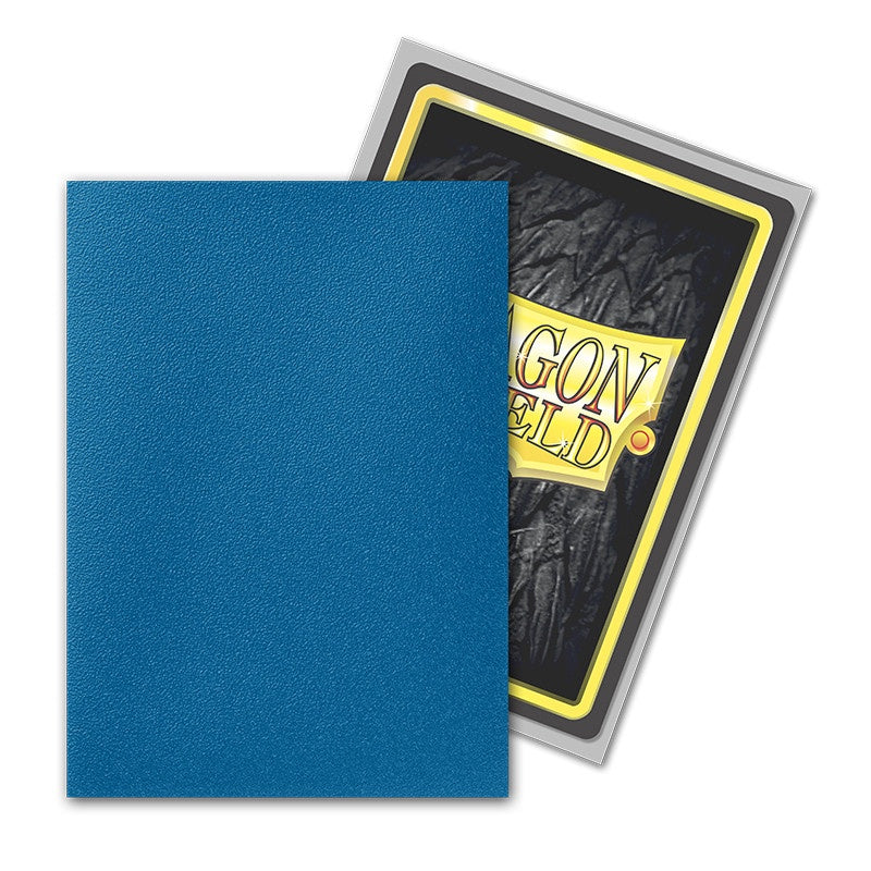 Dragon Shield Sleeves Dual Matte Cobalt & Silver (100)