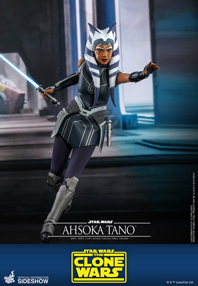 Figurine Ahsoka Tano à l'échelle 1/6 par Hot Toys, The Clone Wars