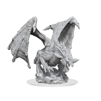 D&D Unpainted Minis Wv15 Young Blue Dragon