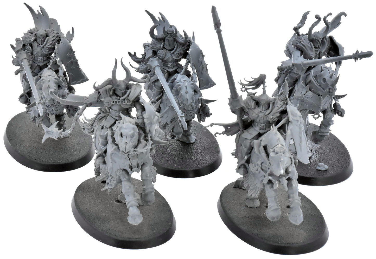 SLAVES TO DARKNESS 5 Std Chaos Knights #1 Warhammer Sigmar 3496