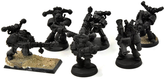CHAOS SPACE MARINES 6 Havocs #1 METAL Warhammer 40K