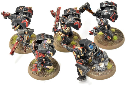 BLOOD ANGELS 5 Death Company With Jump Pack #15 PRO PAINTED Warhammer 40K