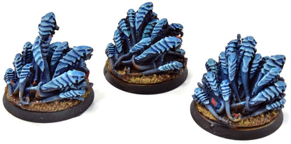 TYRANIDS 3 Ripper Swarms #3 forge world WELL PAINTED Warhammer 40K