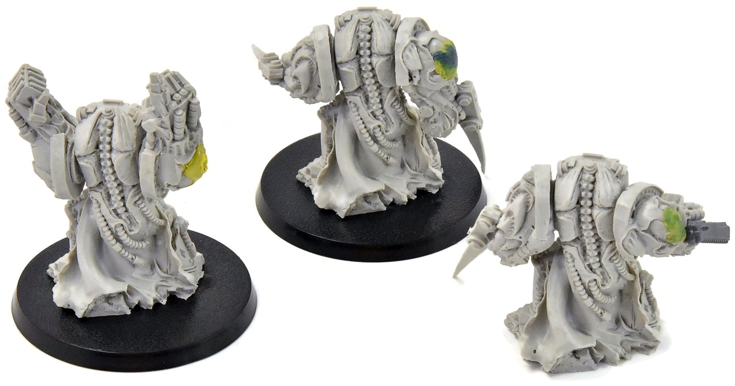 CHAOS SPACE MARINES 3 Obliterators #6 wargames exclusive 40K missing 1 base