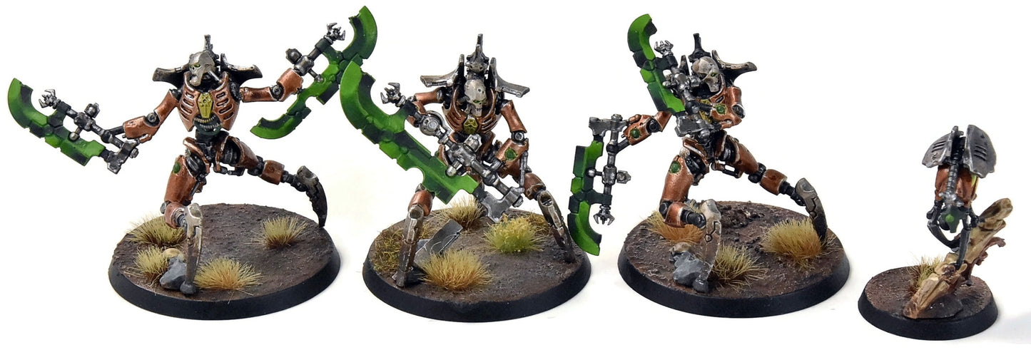 NECRONS 3 Skorpekh Destroyers #2 With Plasmacyte WELL PAINTED Warhammer 40K