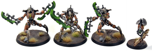 NECRONS 3 Skorpekh Destroyers #2 With Plasmacyte WELL PAINTED Warhammer 40K