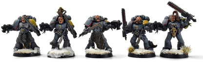 SPACE WOLVES 15 Blood Claws #1 WELL PAINTED Warhammer 40K