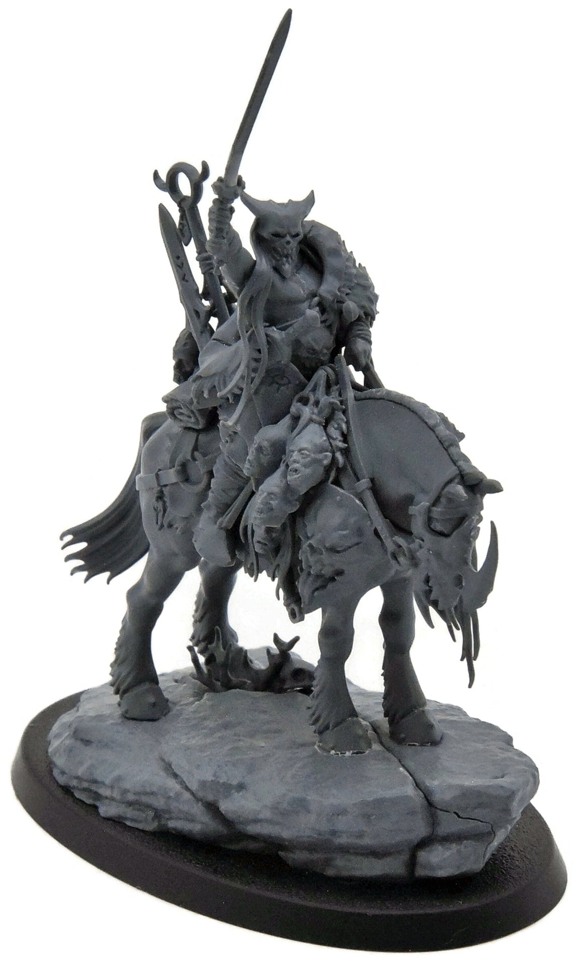 SLAVES TO DARKNESS Darkoath Chieftain on warsteed #1 Warhammer Sigmar