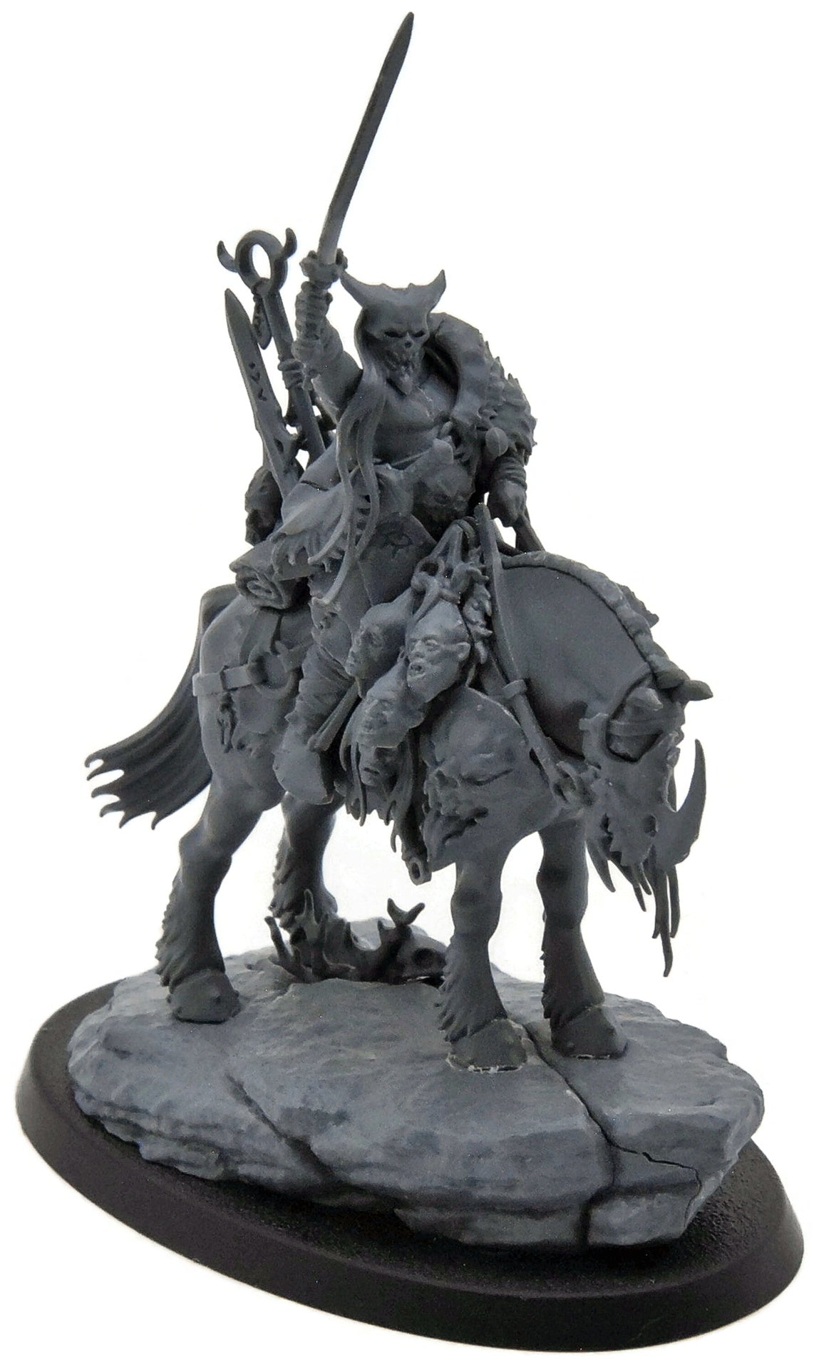 SLAVES TO DARKNESS Darkoath Chieftain on warsteed #1 Warhammer Sigmar