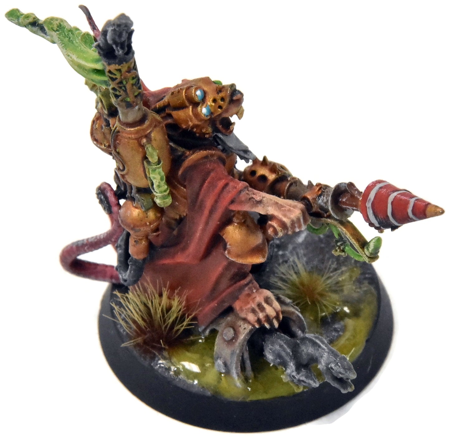 SKAVEN Warlock Bombardier #1 PRO PAINTED Warhammer Sigmar