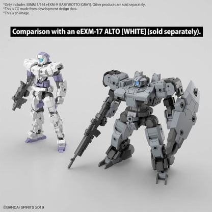 eEXM-9 BASKYROTTO [GRAY] 30MM 1/144 Bandai