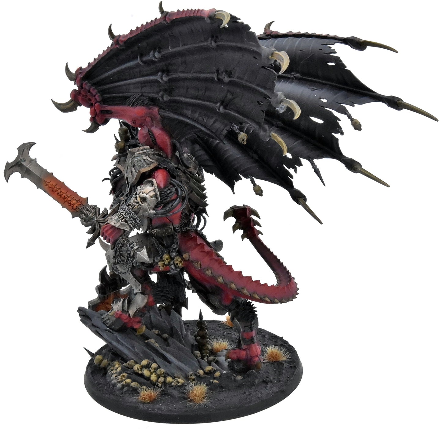 WORLD EATERS Angron Daemon Primarch of Khorne PRO PAINTED Warhammer 40K