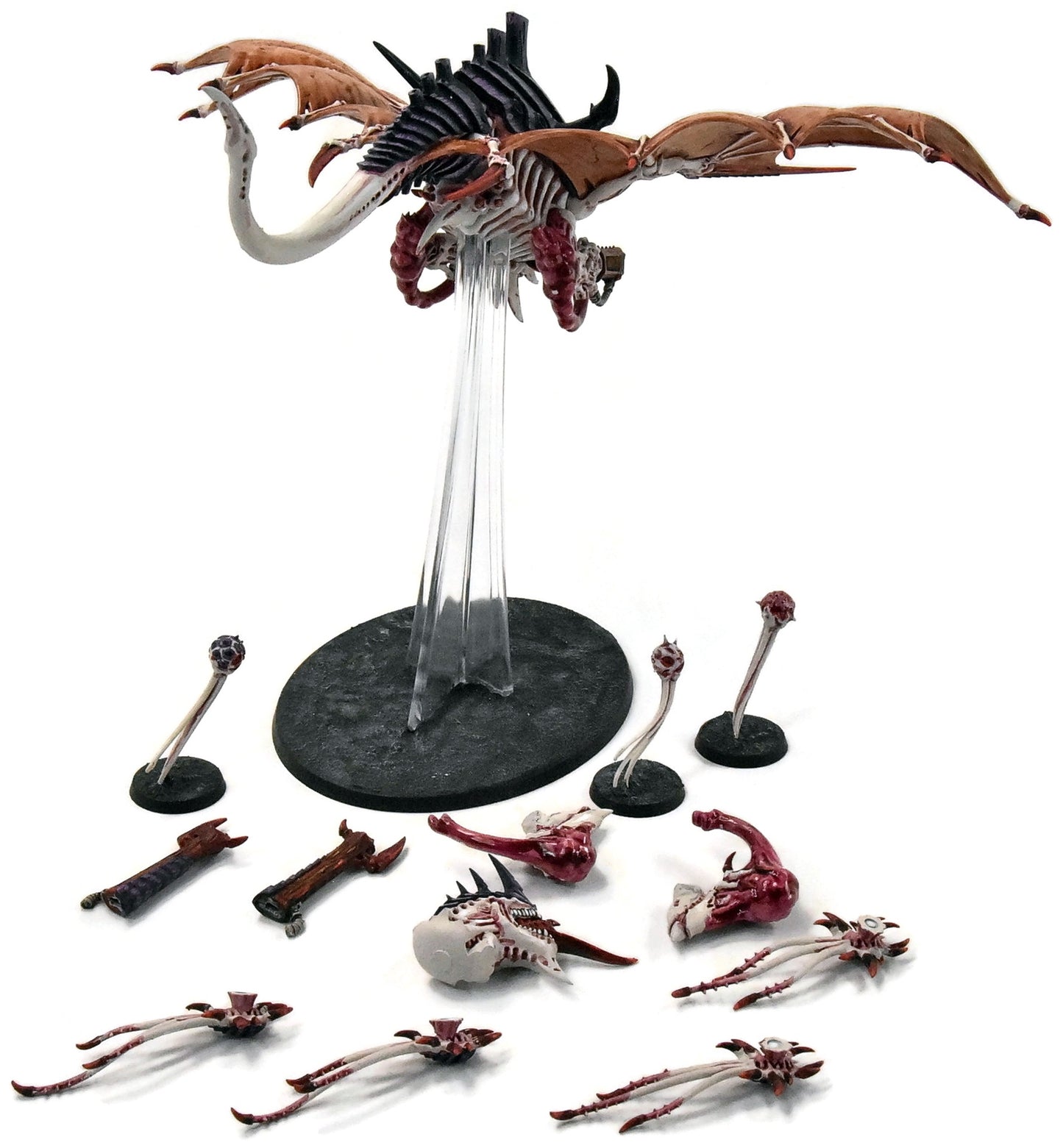 TYRANIDS Harpy Hive Crone #1 PRO PAINTED magnetized Warhammer 40K