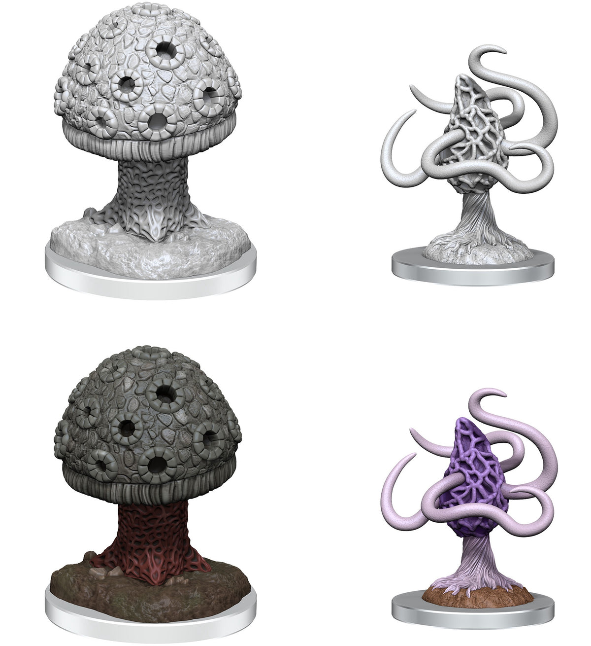 D&D Unpainted Minis Wv21 Shrieker/violet Fungus