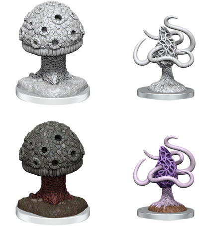 D&D Unpainted Minis Wv21 Shrieker/violet Fungus