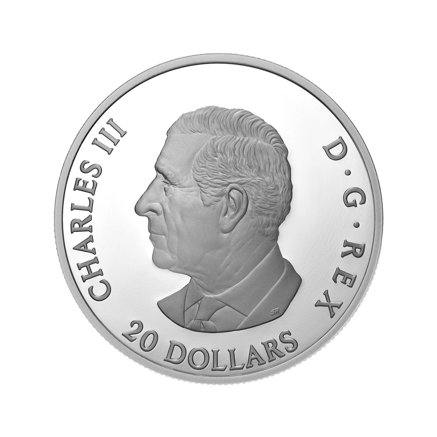 $20 Fine Silver Coin – Moon Sky: Raven