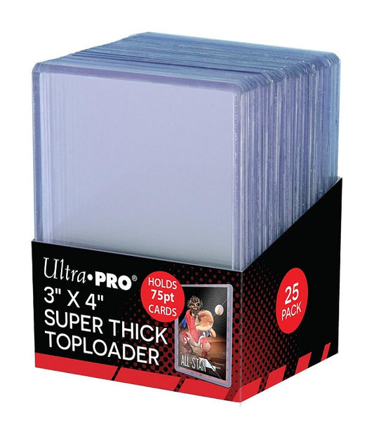 Ultra Pro Topload 3x4 75pt Thick 25ct