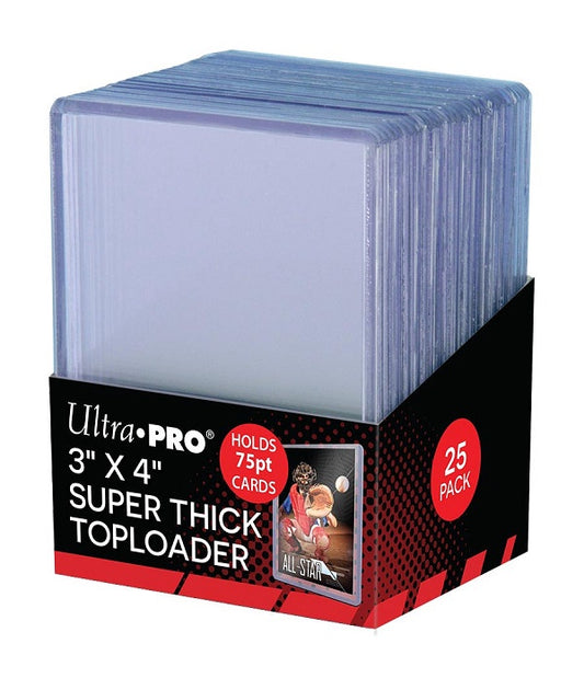 Ultra Pro Topload 3x4 75pt Thick 25ct