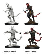 D&D Unpainted Minis Wv5 Tiefling Male Rogue