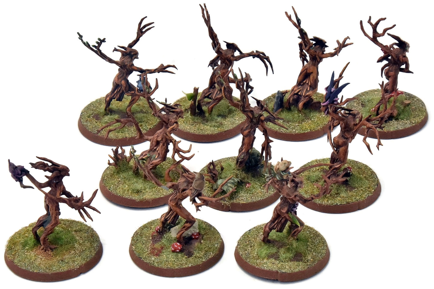 SYLVANETH 10 Dryads #1 WELL PAINTED Sigmar