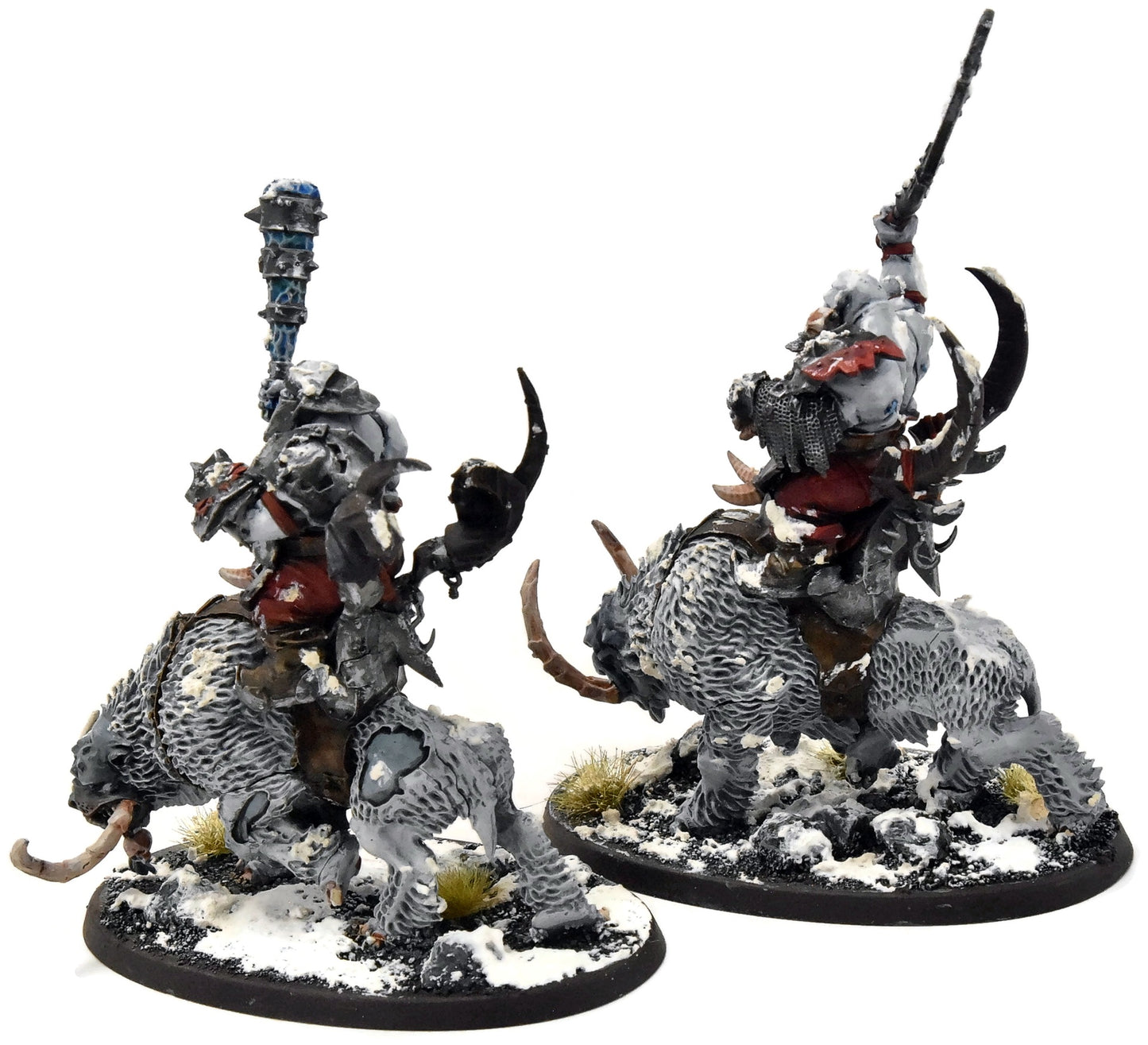 OGRE KINGDOMS Mournfang Cavalry Pack #1 PRO PAINTED Sigmar