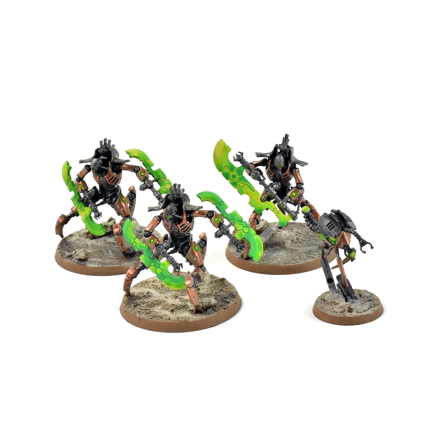 NECRONS 3 Skorpekh Destroyers #3 WELL PAINTED Warhammer 40K