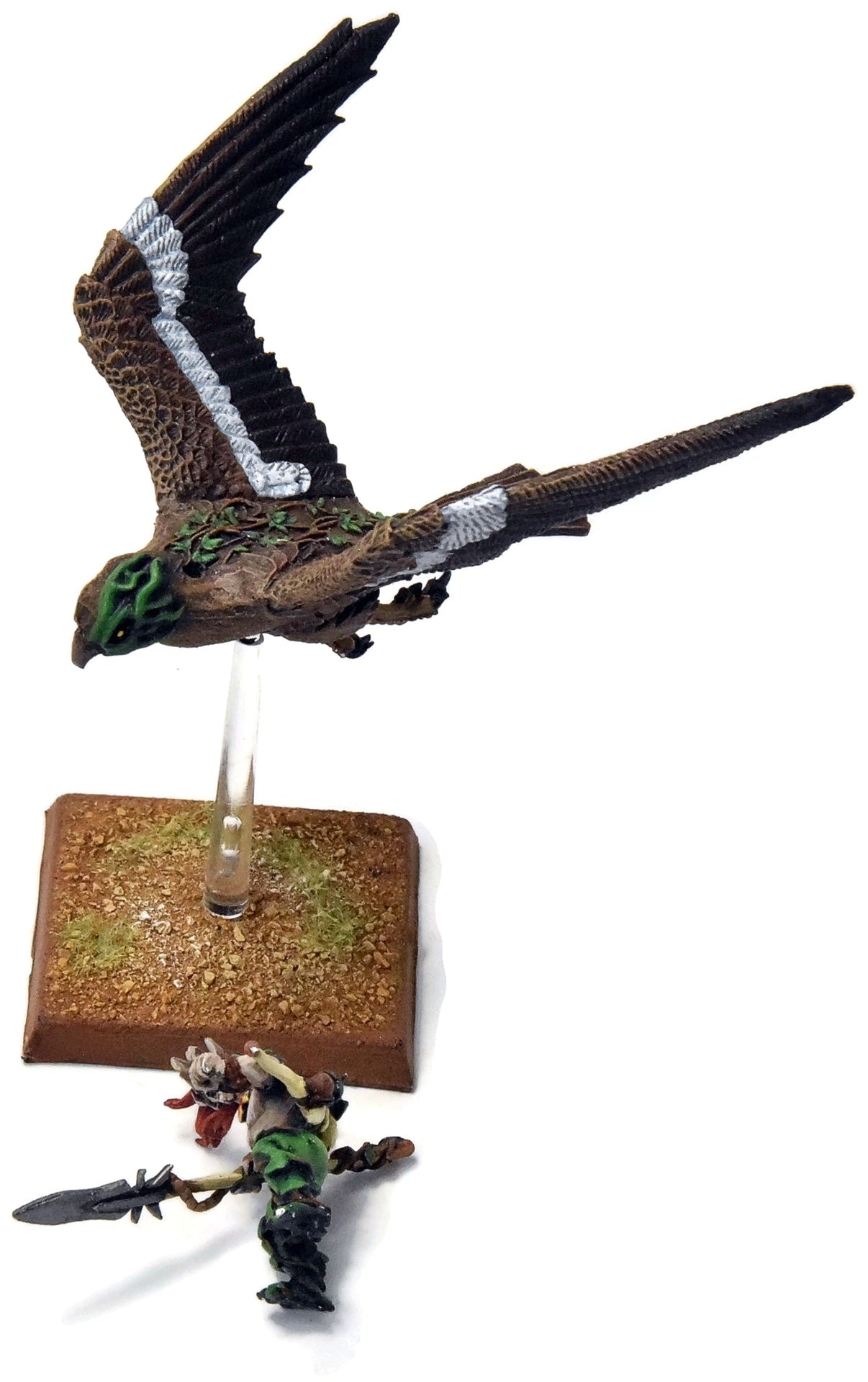 WOOD ELVES Warhawk Rider #5 PRO PAINTED METAL Warhammer Fantasy
