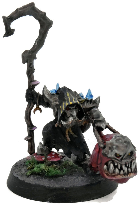 GLOOMSPITE GITZ Squigboss With Gnasha-Squig #1 WELL PAINTED Warhammer Sigmar