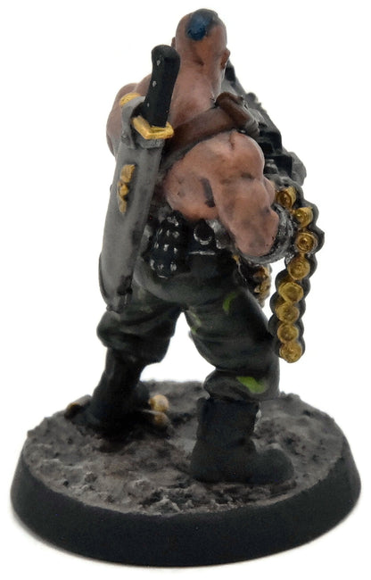 ASTRA MILITARUM Sergeant Harker #1 METAL WELL PAINTED Warhammer 40K