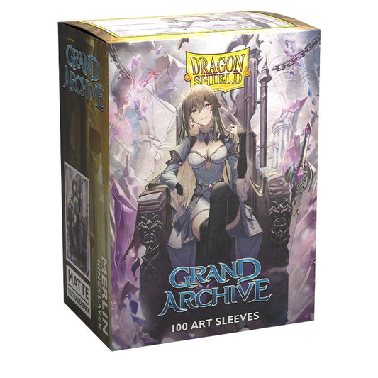 Dragon Shield Sleeves Limited Edition Matte Art Grand Archive Merlin (100)