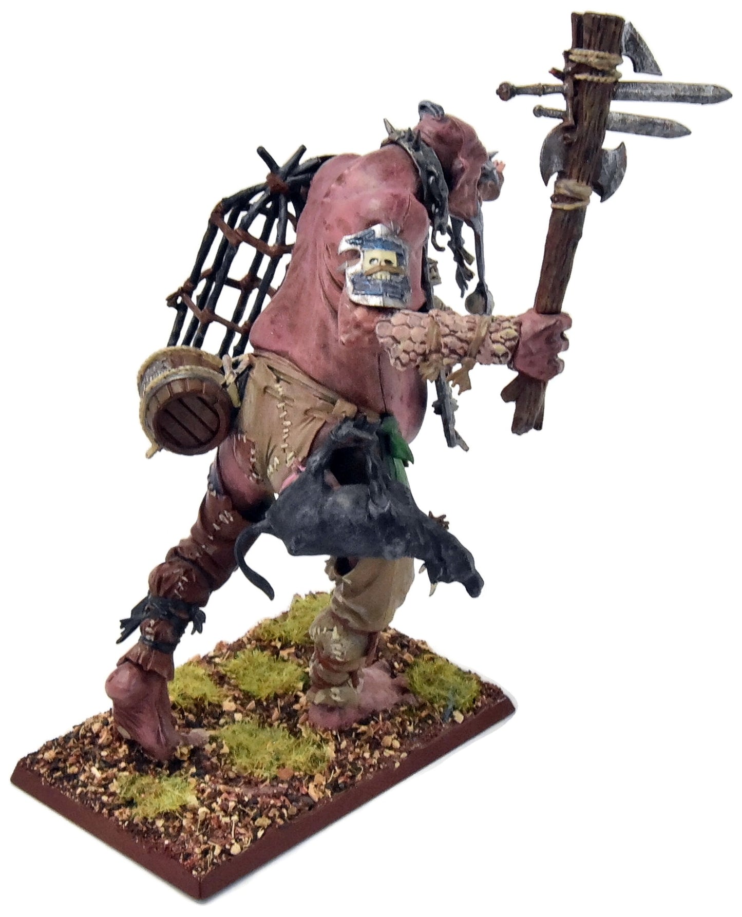 BEASTMEN Mancrusher Gargant #1 WELL PAINTED Fantasy