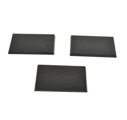 3 * 50mm x 75mm rectangle Bases
