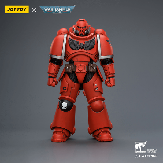 Joy Toy Blood Angels Intercessor with Bolt Rifle, Bolt Pistol and Chainsword
