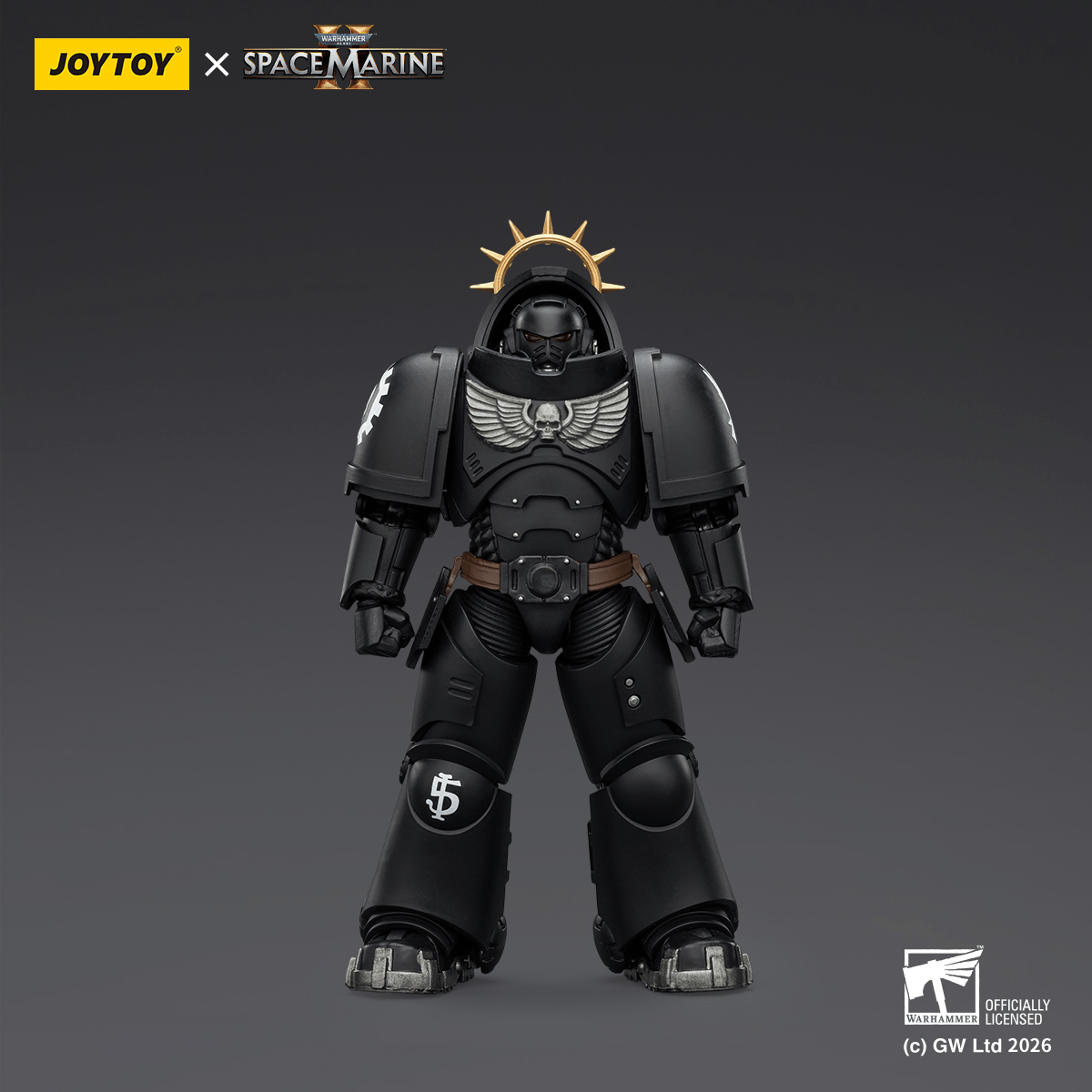 Joy Toy Game Edition Iron Hands Heavy Intercessor with Heavy Bolt and Pistol
