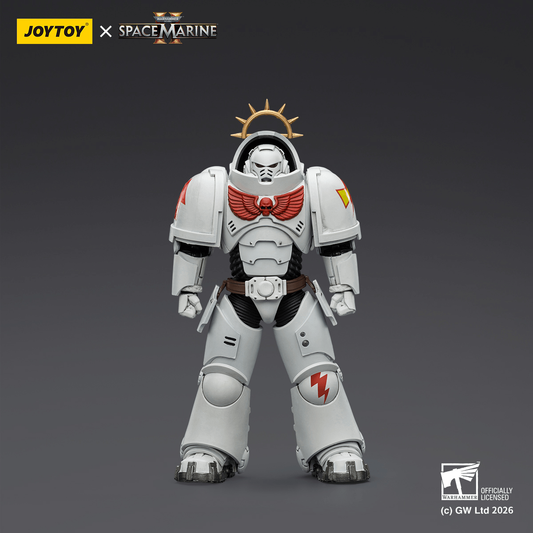Joy Toy Game Edition White Scars Heavy Intercessor Heavy Bolt Rifle & Pistol