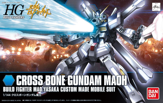 Bandai HGBF 1/144 CROSS BONE GUNDAM MAOU