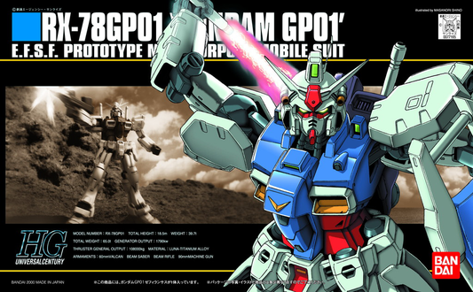 Bandai HGUC 1/144 #13 GP01 Gundam