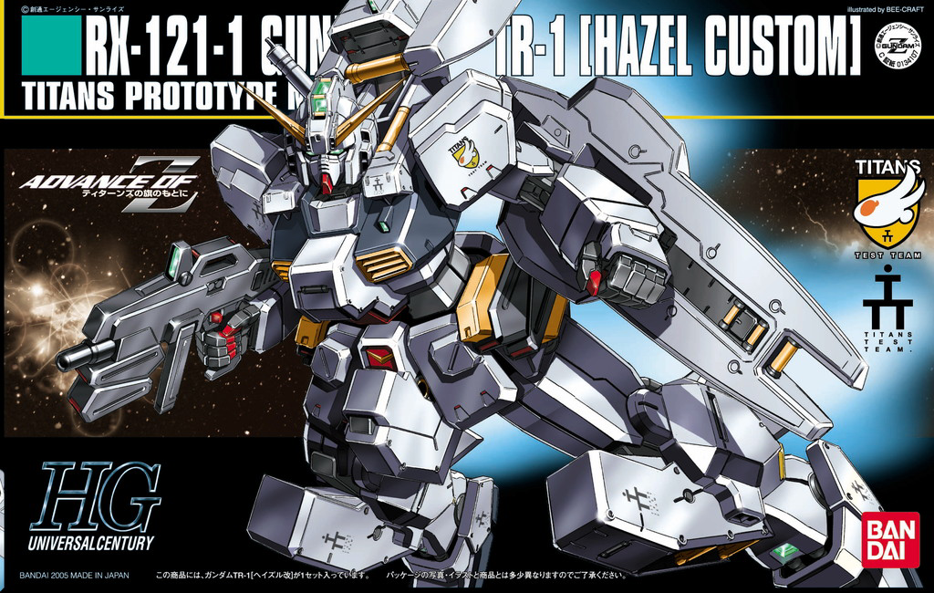 Bandai HGUC 1/144 #56 RX-121-1 Gundam TR-1 Hazel Custom