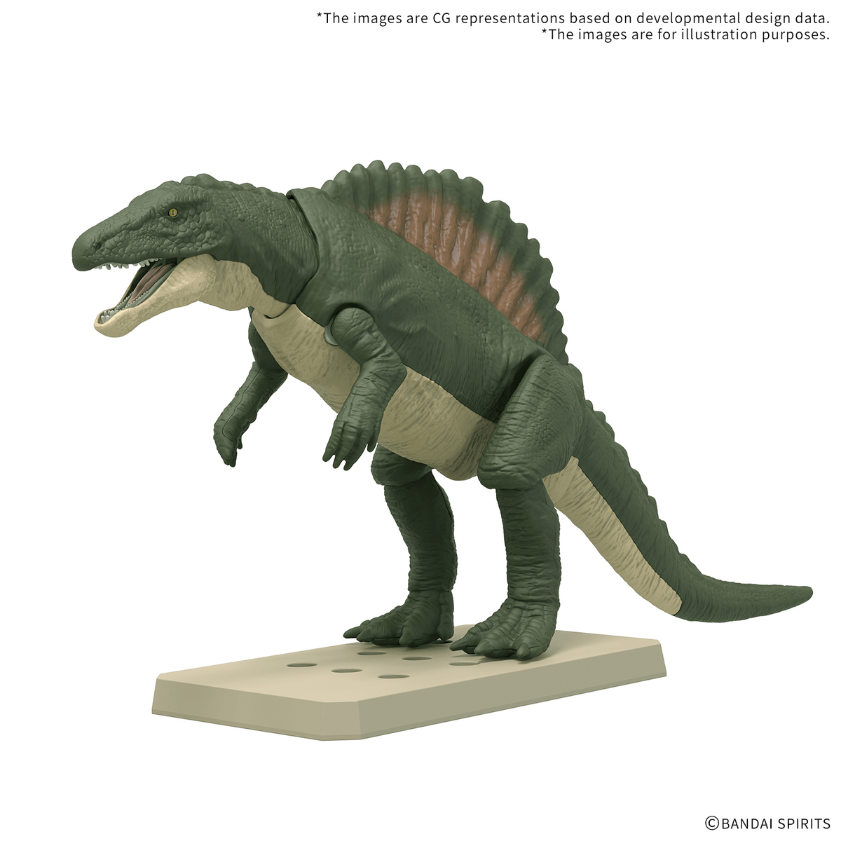 Bandai PLANNOSAURUS Spinosaurus 1915