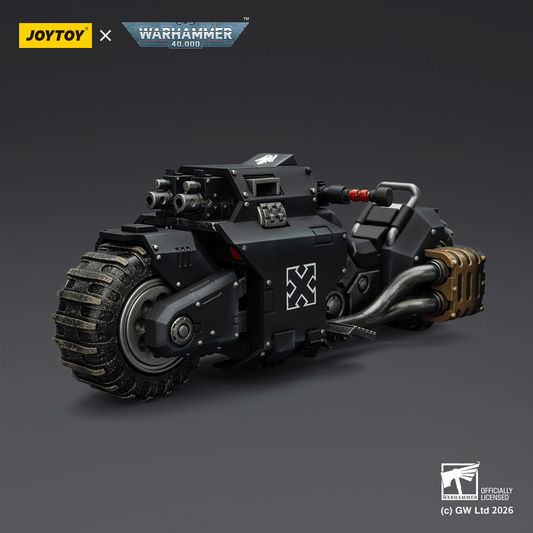 Joy Toy Raven Guard Raider-pattern Combat Bike with twin-linked bolt rifles