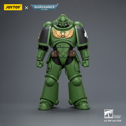 Joy Toy Salamanders Intercessor with Bolt Rifle, Bolt Pistol and Chainsword