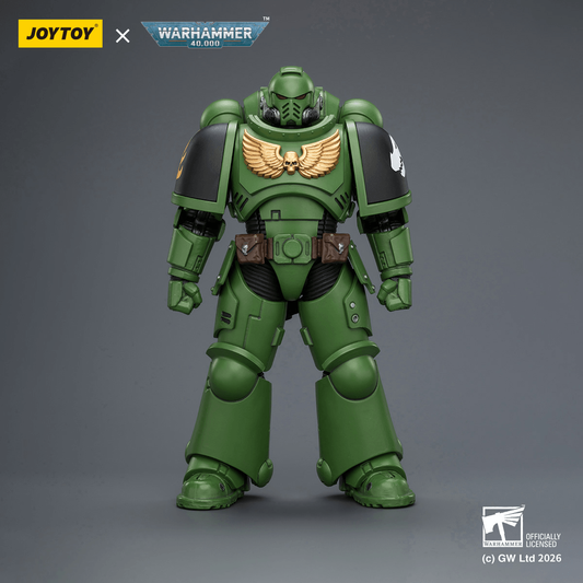 Joy Toy Salamanders Intercessor with Bolt Rifle, Bolt Pistol and Chainsword