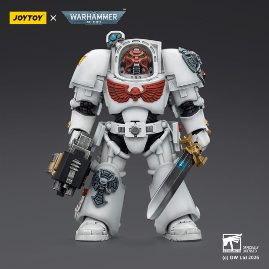 Joy Toy White Scars Terminator 1 with Power Sword and Storm Bolter
