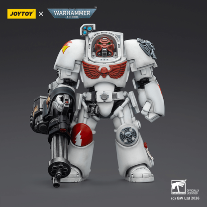 Joy Toy White Scars Terminator 3 with Power Fist and Assault Cannon