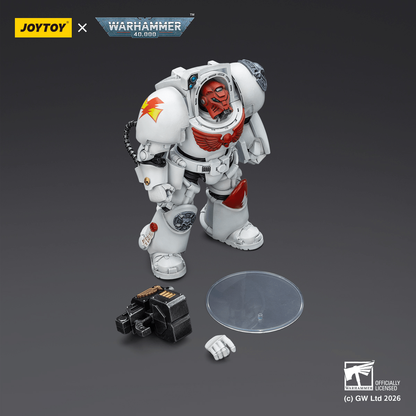 Joy Toy White Scars Terminator 2 with Power Fist and Storm Bolter