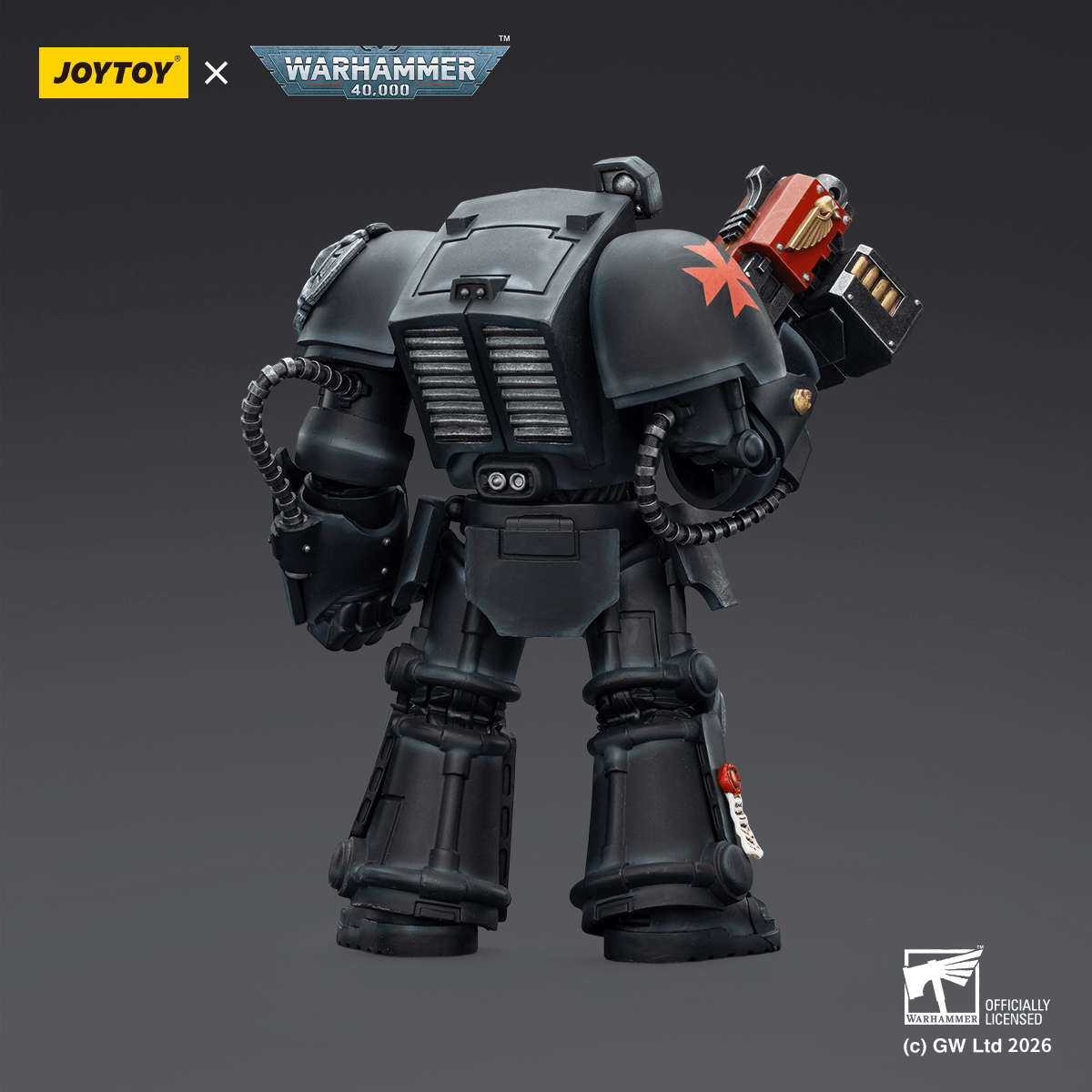 Joy Toy Black Templars Terminator 2 with Power Fist and Storm Bolter