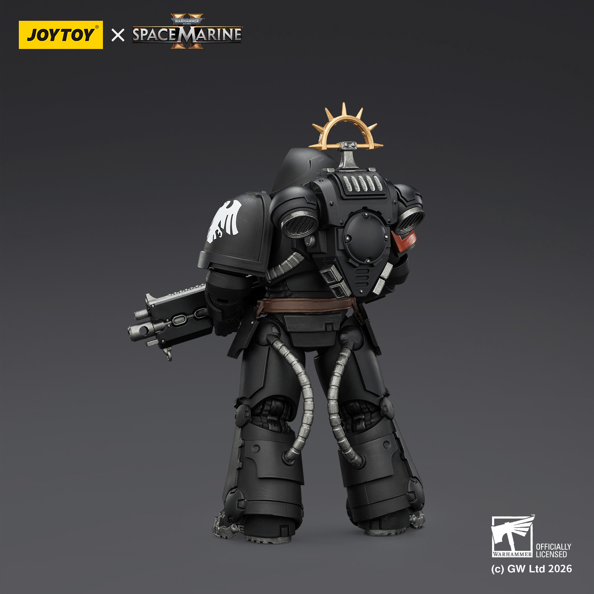 Joy Toy Game Edition Raven Guard Heavy Intercessor Heavy Bolt Rifle & Pistol