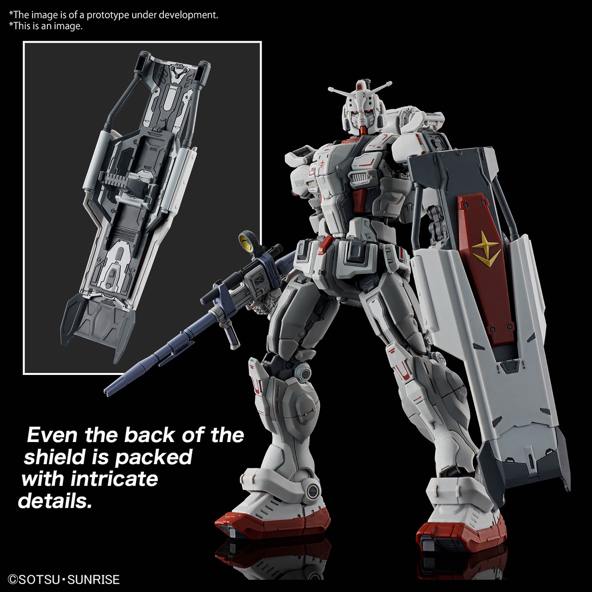 Bandai HG 1/144 GUNDAM EX (RFV)