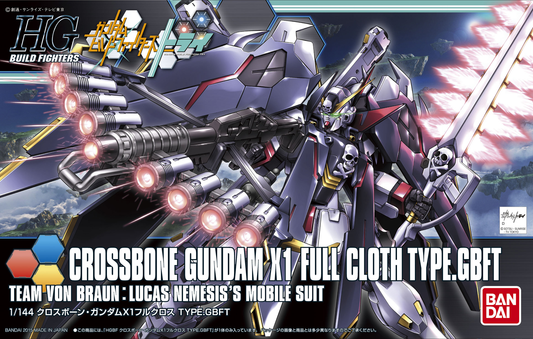 Bandai HGBF 1/144 CROSSBONE GUNDAM X1 FULL CLOTH Ver. GBF